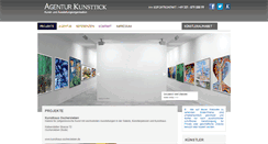 Desktop Screenshot of kunsttick.com